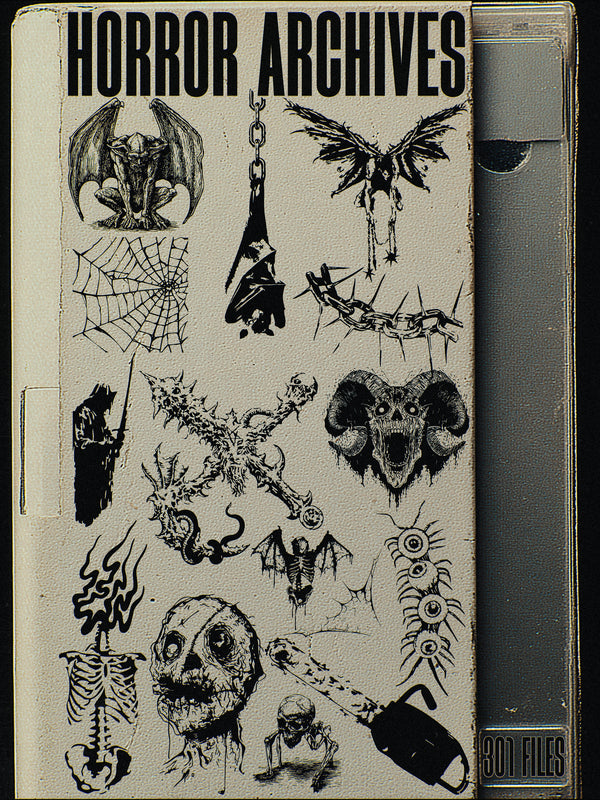Horror Archives Vector Pack