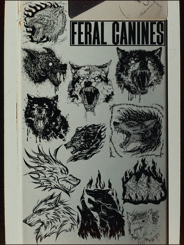 Feral Canines Vector Pack