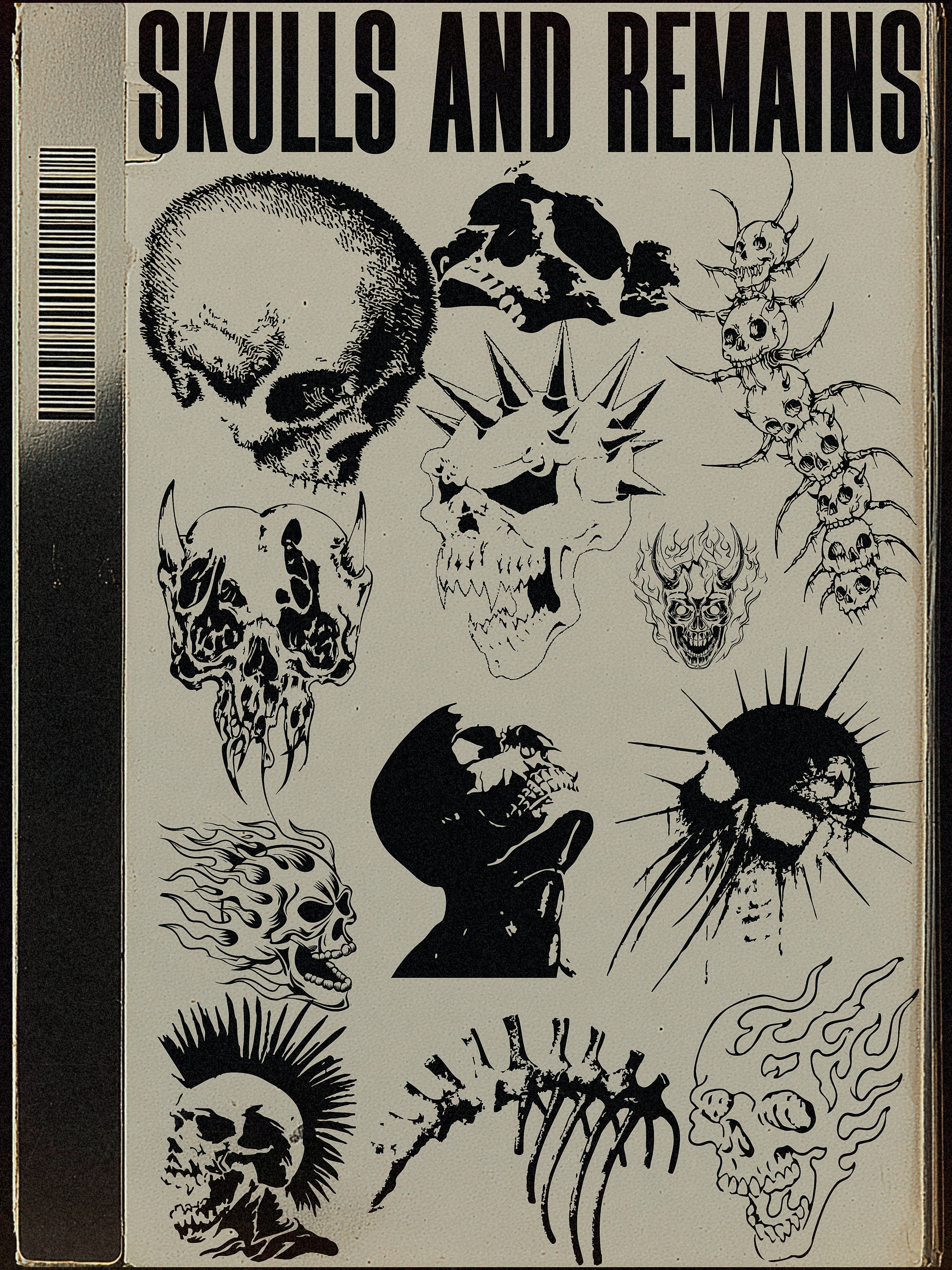 Skulls & Remains Vector Pack