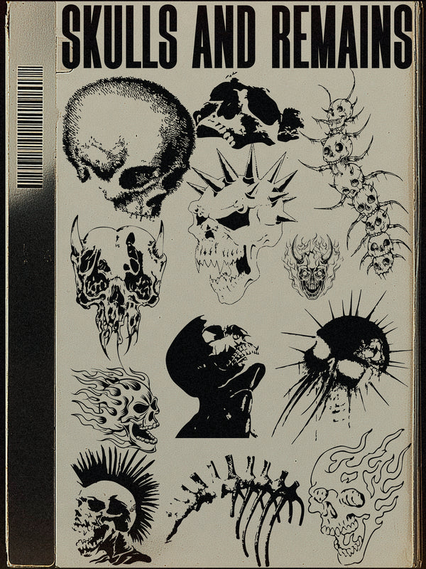 Skulls & Remains Vector Pack