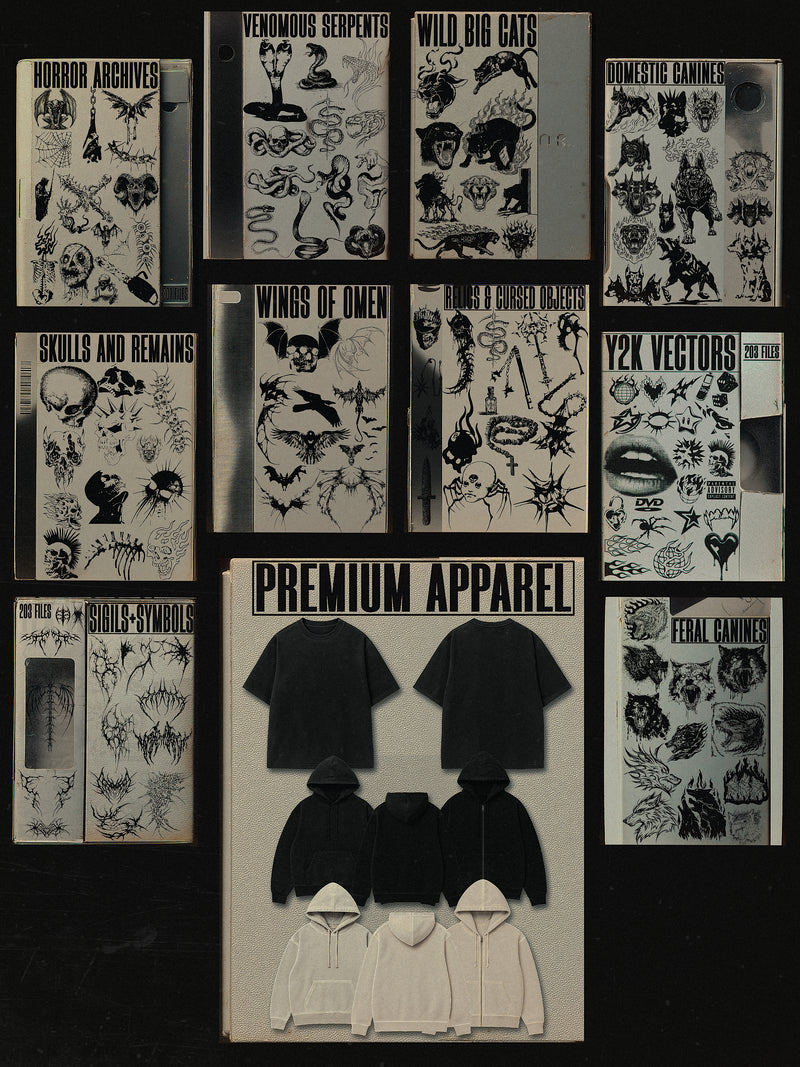 Complete Vector & Apparel Design Bundle