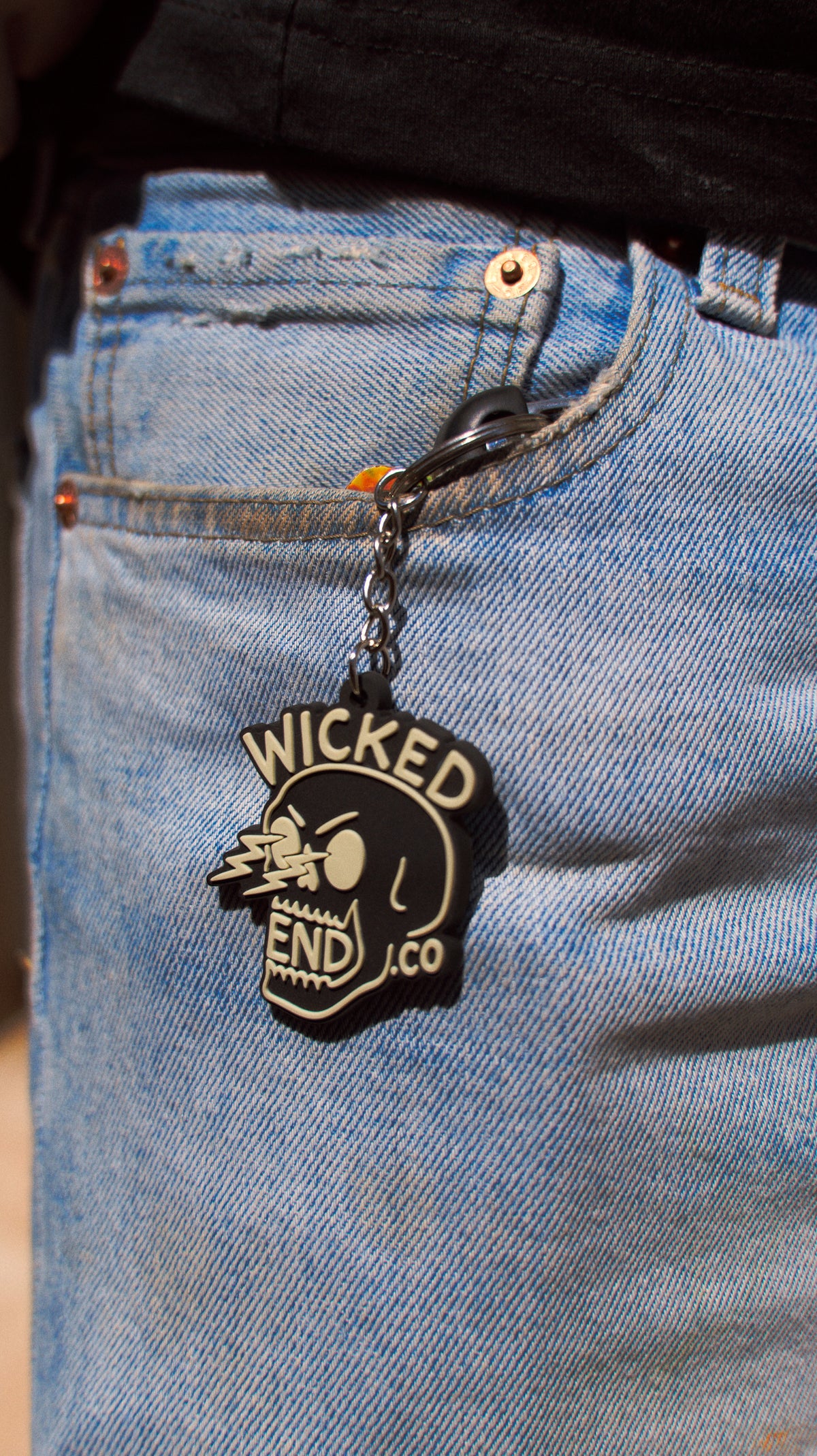 Wicked End Keychain