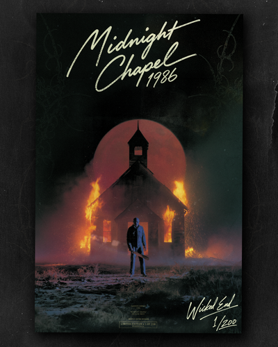 “Midnight Chapel” — Printed Artwork — Limited 1 of 200
