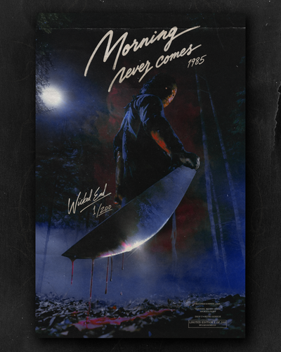 “Morning Never Comes” — Printed Artwork — Limited 1 of 200
