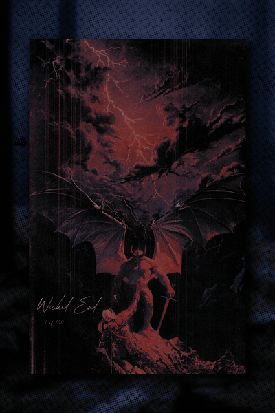Printed Matte Artwork — "Condemned" — Limited 1 of 100