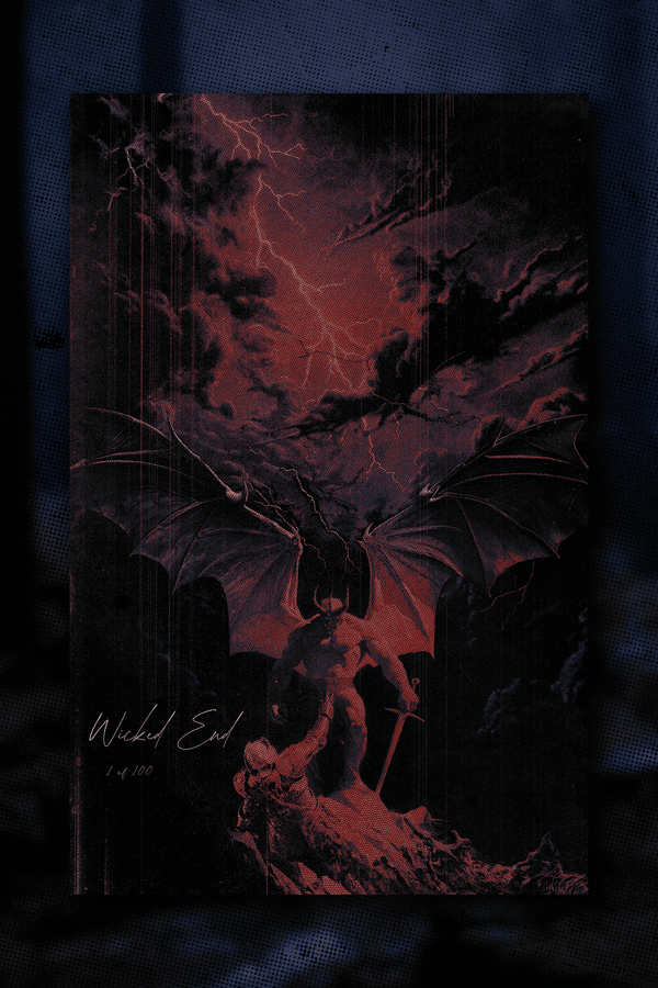 Printed Matte Artwork — "Condemned" — Limited 1 of 100