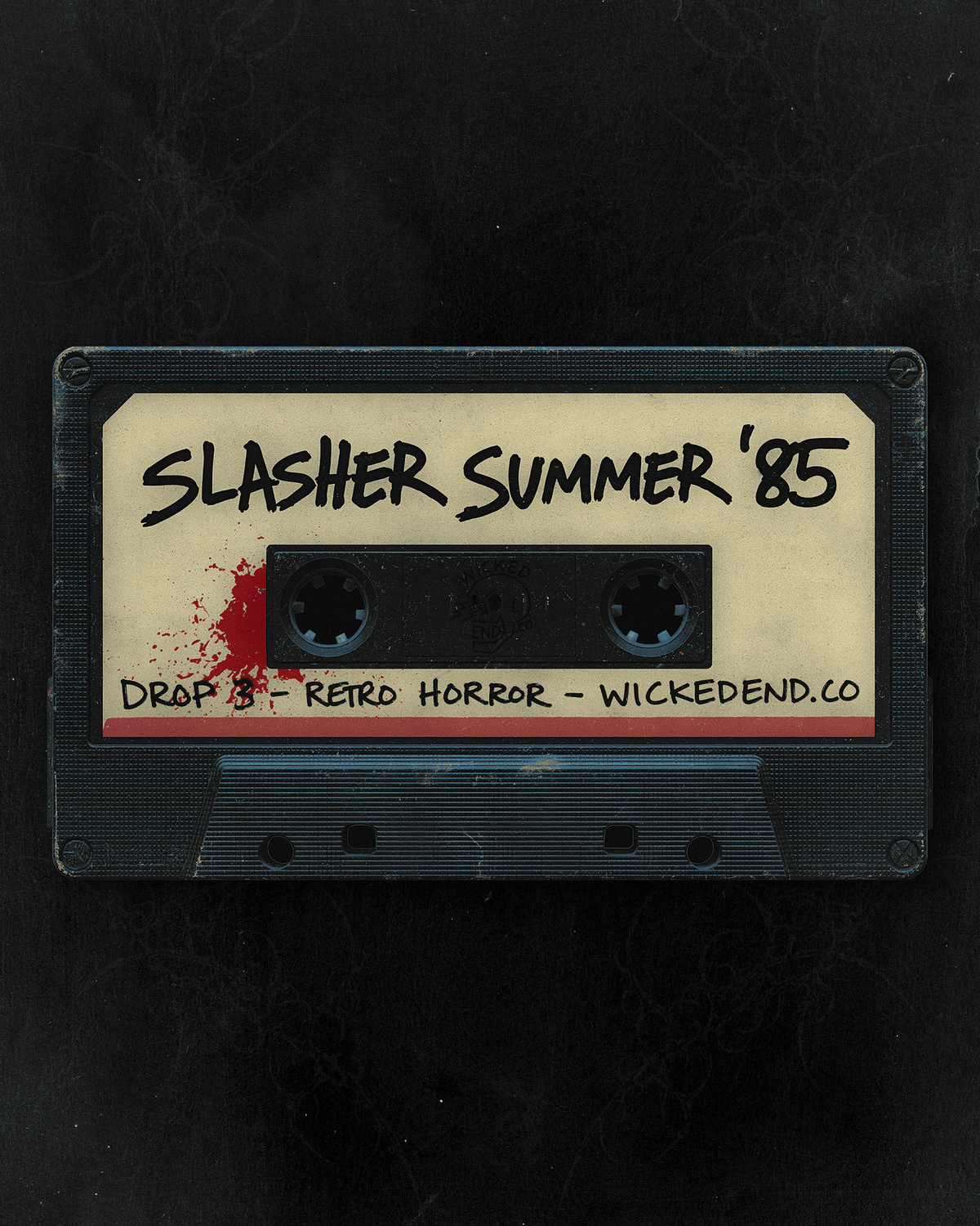 ’85 Cassette Sticker