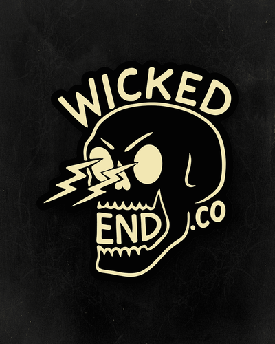 Wicked End Logo Sticker